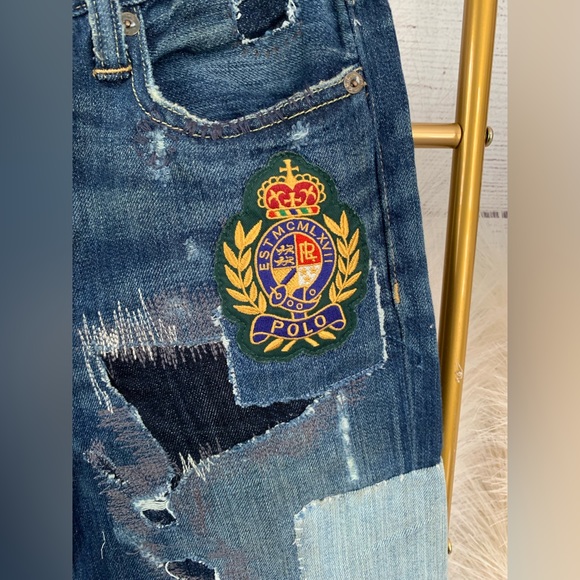 Polo Ralph Lauren The Astor Slim
Boyfriend Jeans Sz 27 - Picture 9 of 15